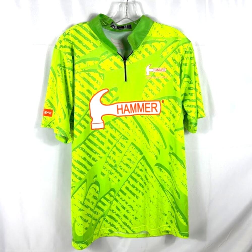 EFX Bowling Jersey L 1/4 Zip Hammer Balls